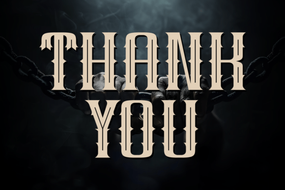 Chain Store Font PNG with transparent background - Preview 4