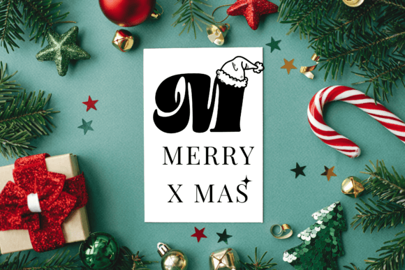 Christmas Hat Font - Preview 5