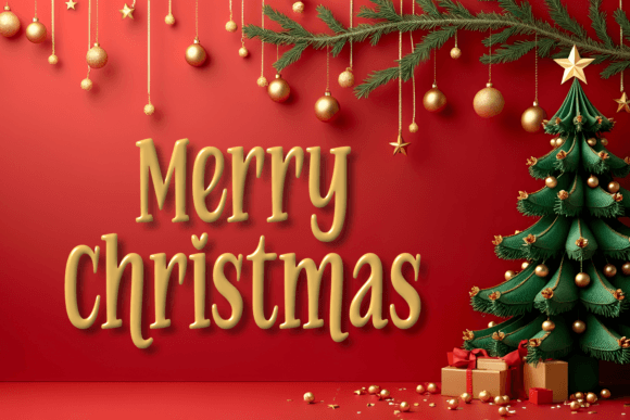 Christmas Twinkles Font PNG with transparent background - Preview 1