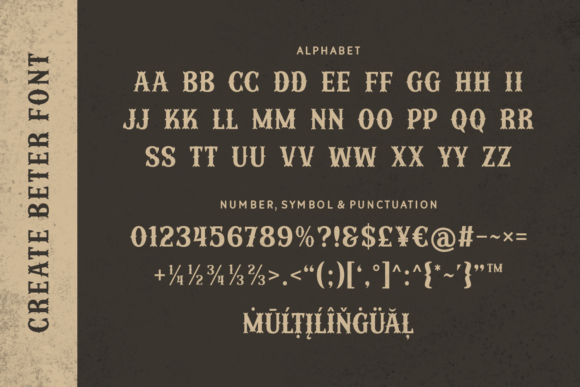 Create Better Font - Preview 3