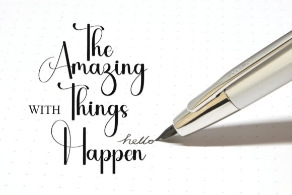 Creative Signature Font - Preview 2