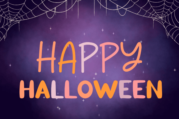 Creepy October Font - Preview 1