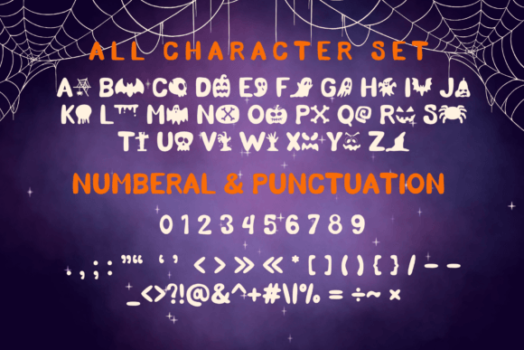 Creepy October Font - Preview 5