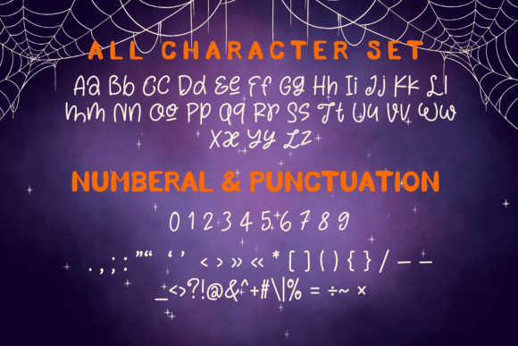 Creepy October Font - Preview 6