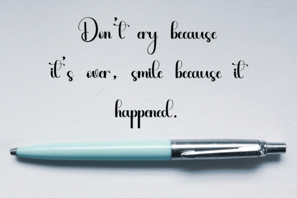 Daddy Handwriting Font - Preview 3