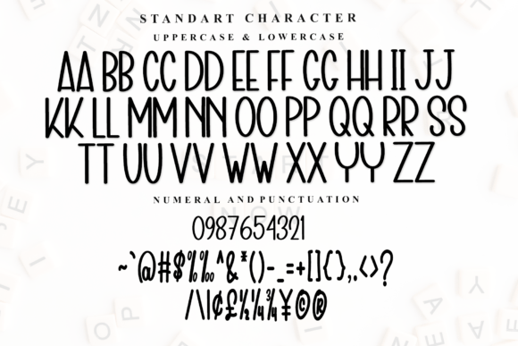 Daily Thinking Font PNG with transparent background - Preview 4