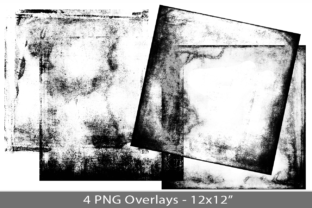 Distress Frame Graphics Distress Frame PNG Overlay Graphic by Lovelytocu · Creative Fabrica