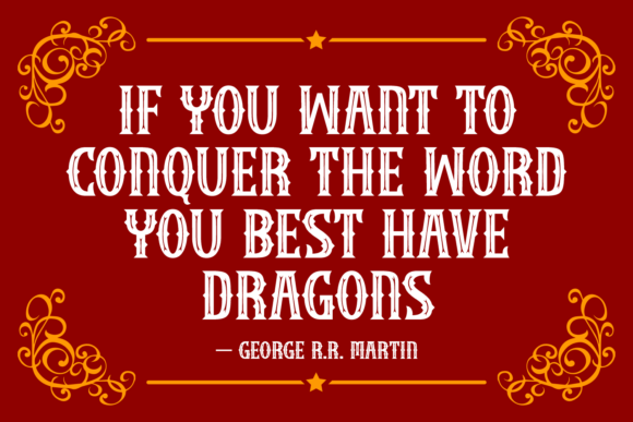Dragon Commander Font - Preview 1