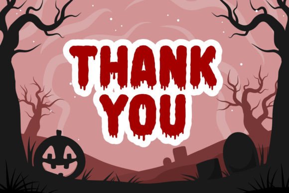 Ghostic Sours Font PNG with transparent background - Preview 4