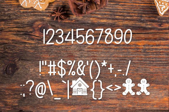 Gingerbread Font - Preview 2