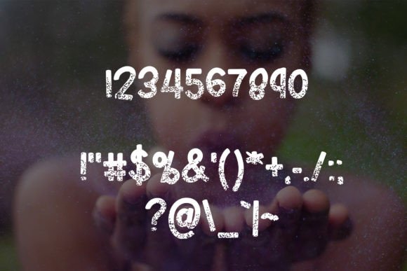 Glitter in My Veins Font - Preview 2