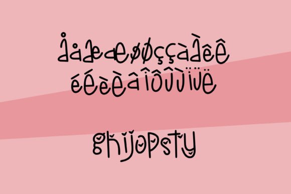 Gnome Matter What Font - Preview 3