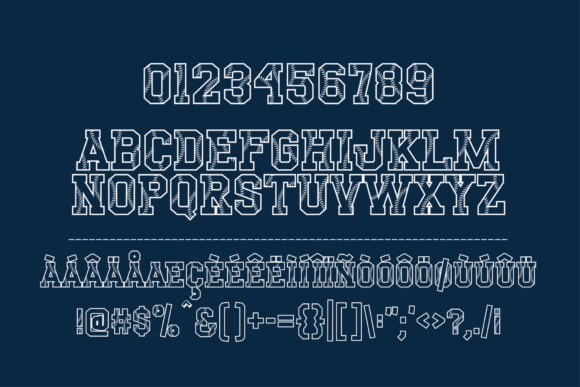 Grand Slam Font - Preview 1