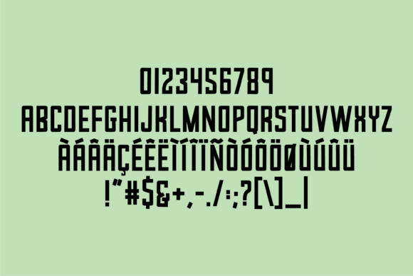 Gruene Font - Preview 1