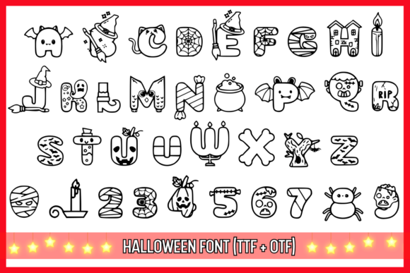 Halloween Font - Preview 1