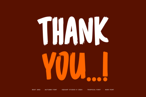 Holifall Autumn Font - Preview 5