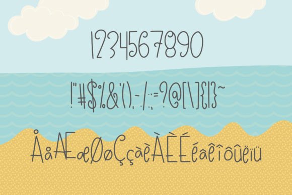 Lil Crabby Font PNG with transparent background - Preview 2