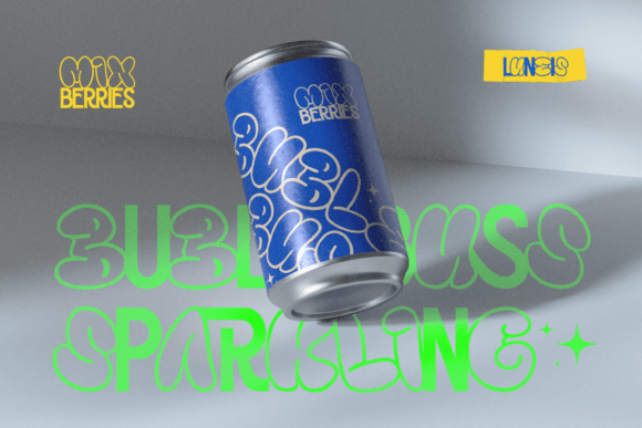 Luneis Font PNG with transparent background - Preview 6