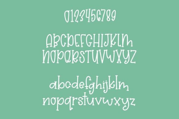 Monkey Farts Font PNG with transparent background - Preview 1