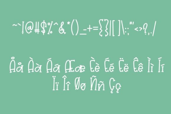 Monkey Farts Font PNG with transparent background - Preview 2
