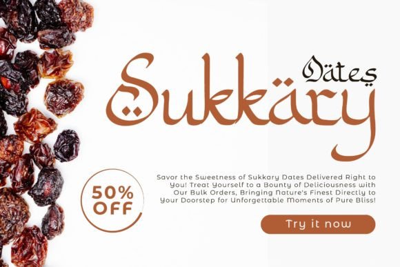 Mutafa’il Font PNG with transparent background - Preview 2