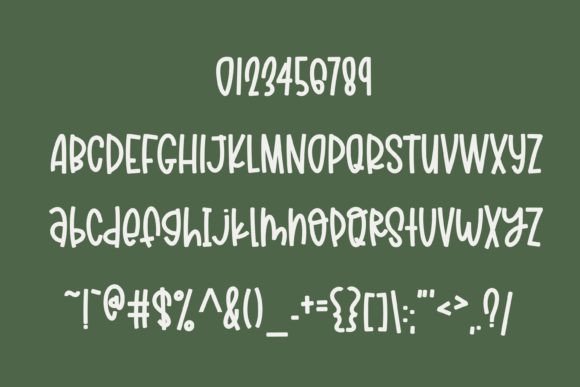 Oh Christmas Tree Font PNG with transparent background - Preview 1