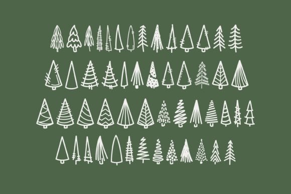 Oh Christmas Tree Font PNG with transparent background - Preview 2