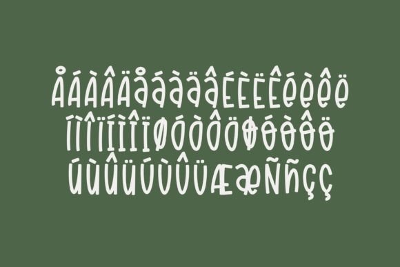 Oh Christmas Tree Font PNG with transparent background - Preview 3