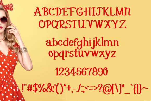 Oh so Girly Font PNG with transparent background - Preview 1