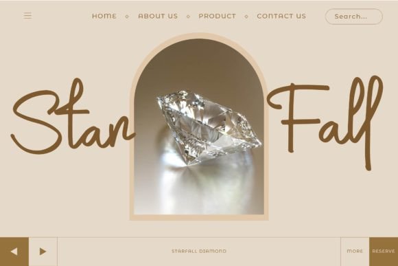 Ollifia Pottery Font PNG with transparent background - Preview 4