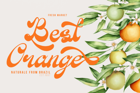 Parlein Santiqa Font PNG with transparent background - Preview 1
