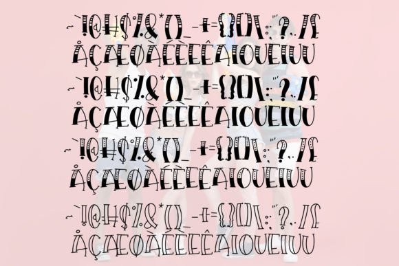 Quirky Quad Goals Font PNG with transparent background - Preview 5