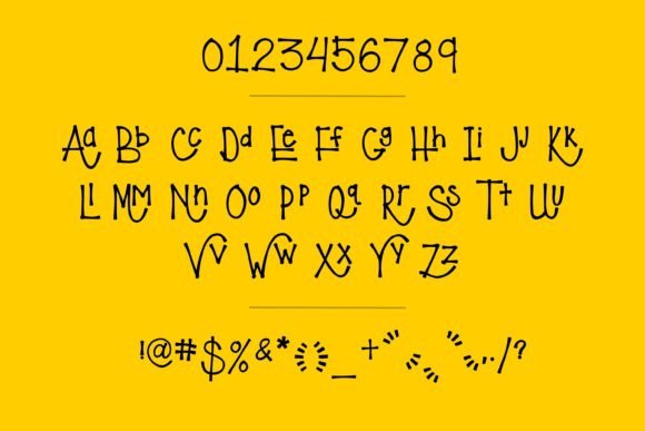 Raydiant Font PNG with transparent background - Preview 1