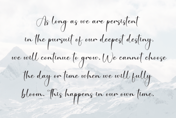 Santa Quotes Font font preview - 5
