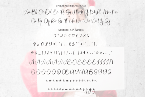 Santa Quotes Font font preview - 6