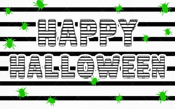 Beetljuice Army Bundle Font - Preview 4