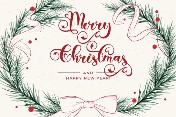 Christmas Dainty Font - Preview 4