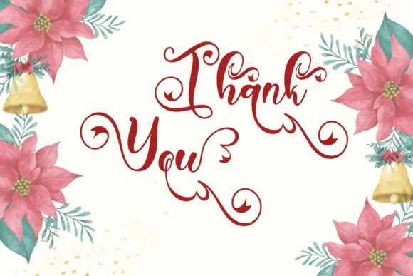 Christmas Dainty Font - Preview 5