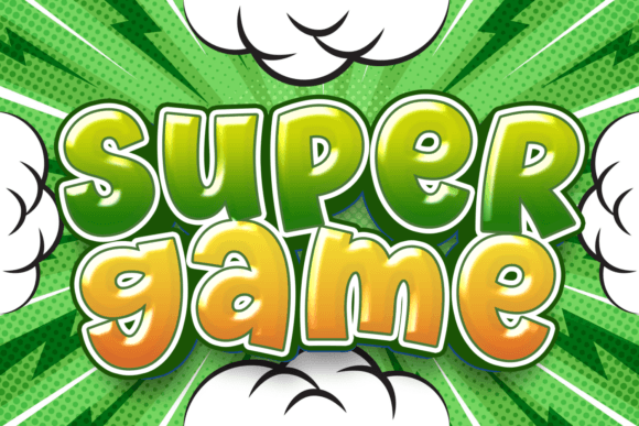 Comic Unique Font - Preview 1