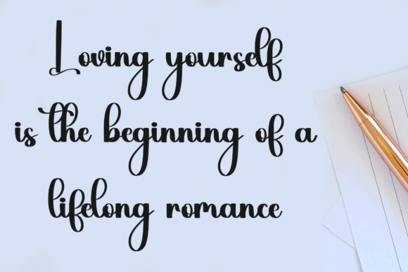 Dayling Font PNG with transparent background - Preview 3