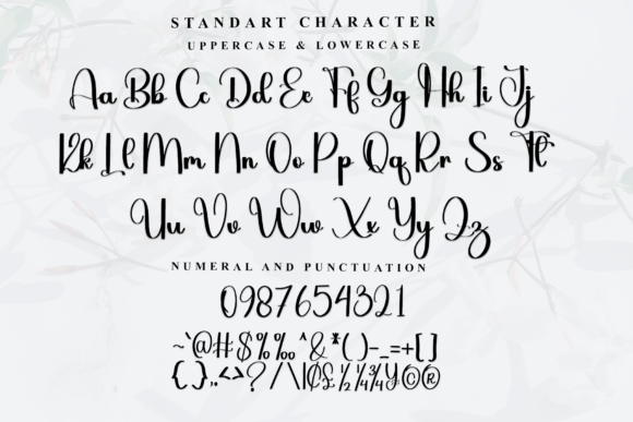 Dayling Font PNG with transparent background - Preview 4