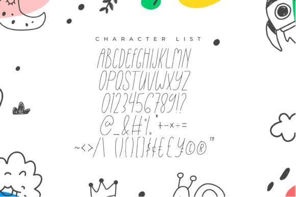Drawing Font - Preview 4