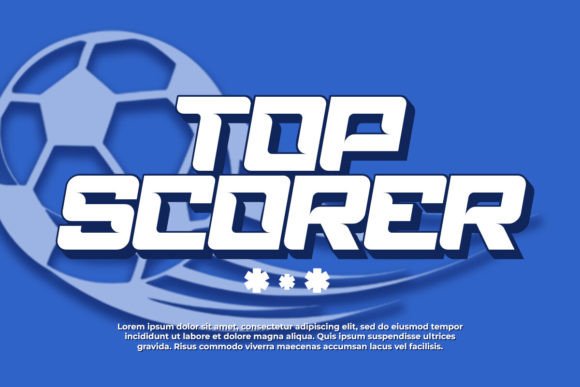 Football Stage Font - Preview 5