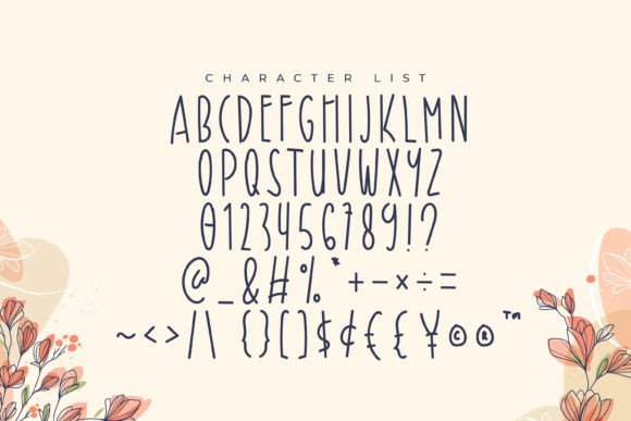Frosted Bloom Font - Preview 4