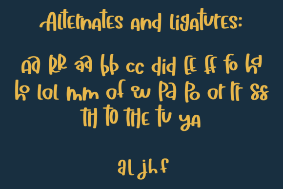 Hallelujah Font - Preview 3