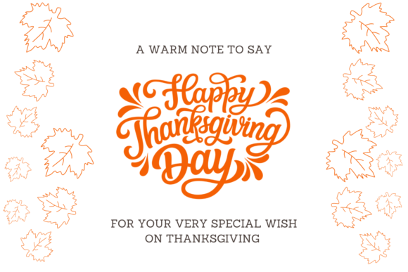 Leaf Thanksgiving Font PNG with transparent background - Preview 6