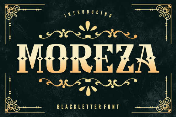 Moreza Gothic Font