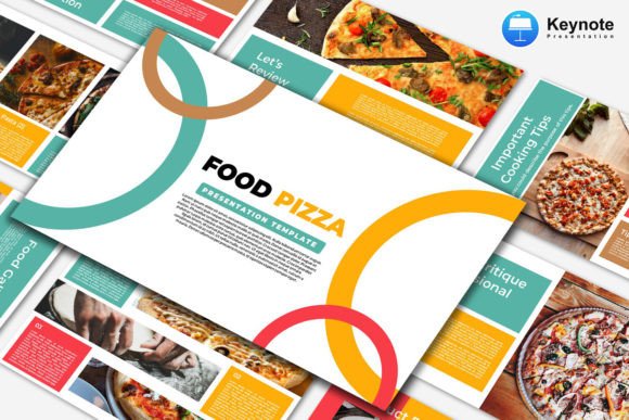Preview of Pizza Food - Keynote Template food presentation template