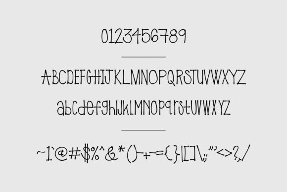 Prickly Pear Font font preview - 1