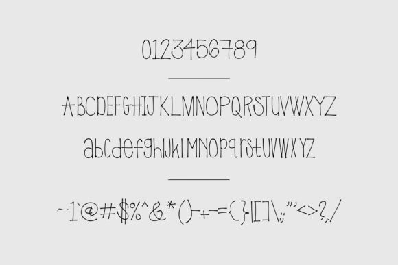 Prickly Pear Font font preview - 2